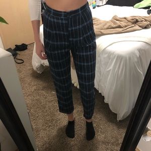 Plaid pants